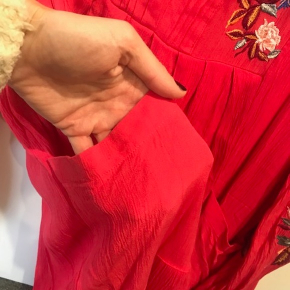 Free People Mia Gauze Embroidered Mini Dress - Picture 5 of 7